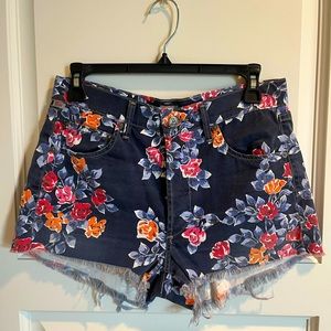 Floral Shorts, size 28, Citizens of Humanity